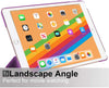 iPad 10.2 Case - Dual See Through - Purple - (2021, 2020, 2019 / 7th, 8th, 9th Gen)