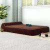 Dog Bed Orthopedic Memory Foam With PIllow - Brown - Extra Large - 127 x 86 x 18 cm