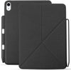 iPad Air 4 / iPad Air 5 Case 10.9 Inch 2020 / 2022 with Pencil 2 Holder and Charger - Dual Origami Pen Series - Charcol Grey