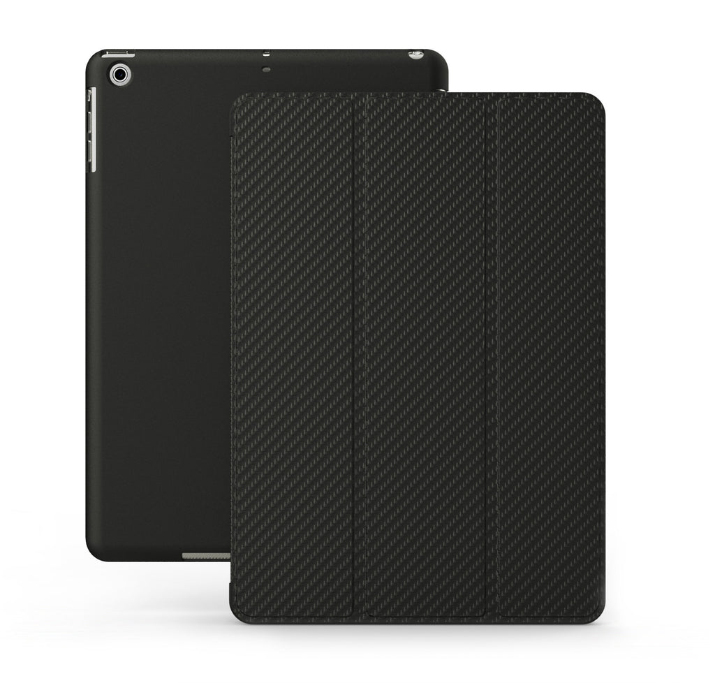 iPad 9.7 2017 & 2018 Dual Carbon Fiber Black Case