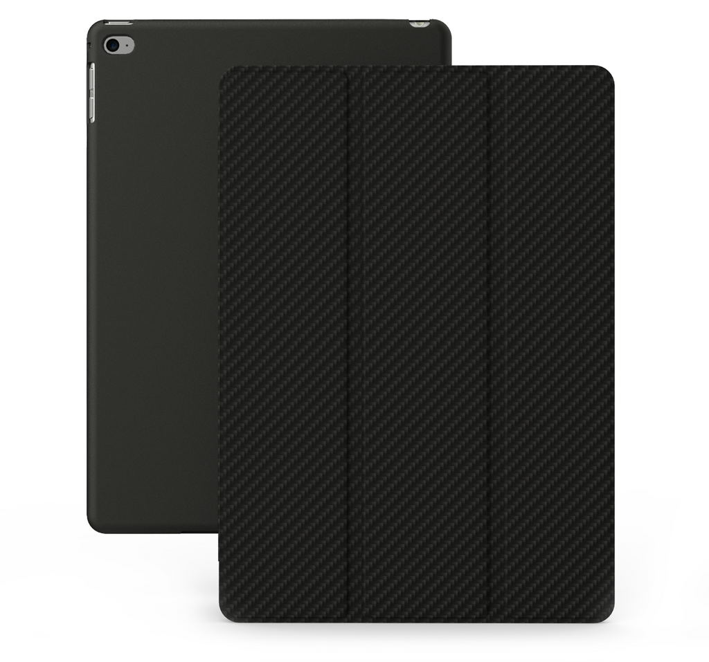 Case for iPad Air 2 Dual Carbon Fiber Black Smart Cover Coque Funda fibra  di carbonio fibre – ELECTROSTORE
