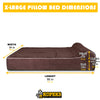 KOPEKS REPLACEMENT COVER for Bed Brown XL