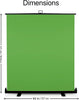 Green Screen Chroma Background - Portable Pull Up - 157 x 197cm