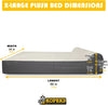 KOPEKS REPLACEMENT COVER for Bed XL - Deluxe Gray