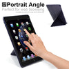 iPad 9.7 2018 - Dual Origami - See Through - Blue