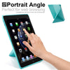 iPad 9.7 2018 - Dual Origami - See Through - Mint Green