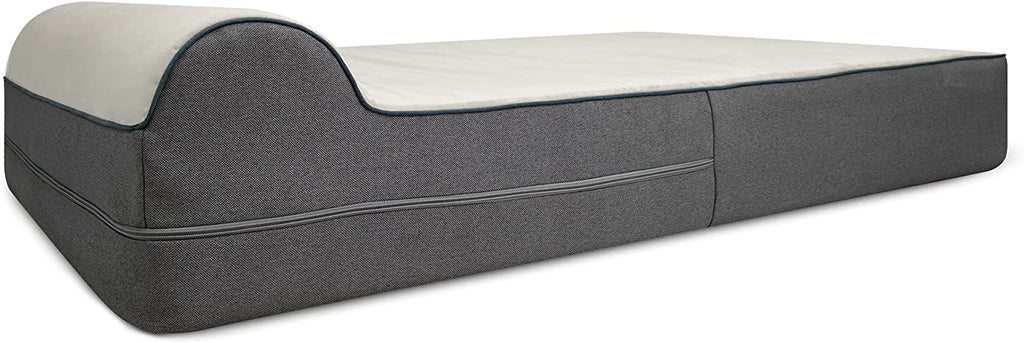 KOPEKS Replacement Cover for Dog Bed XL with Pillow - Deluxe Gray