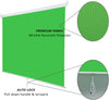 Collapsible Pull-Down Green Screen Large 178 x 200 cm