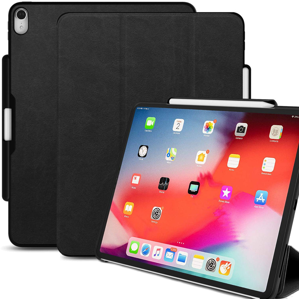 iPad Pro 12.9 (3rd Gen 2018) - Dual PEN - Leather Black