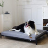 Elevated Dogs and Pets Mattress Extra Large XL - Grey & Black