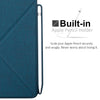 iPad 9.7 2018 & 2017 - Dual Origami - PEN Holder - Blue