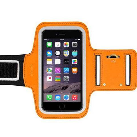 iPhone Armband XS MAX, 8 Plus, 7 Plus, 6/6 PLUS- Sports Armband Orange