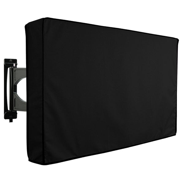 Outdoor TV Cover - Universal Waterproof Protector for 50 to 52 - Black