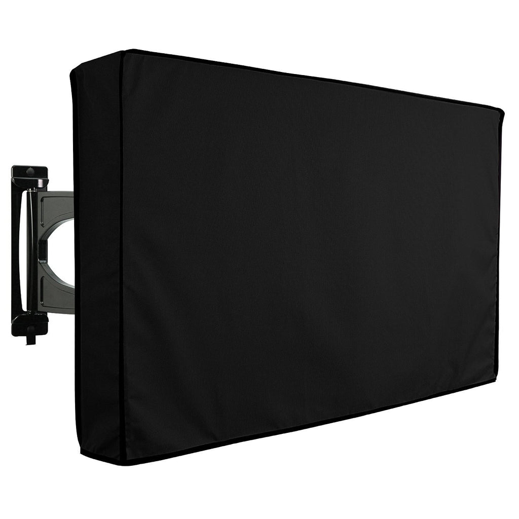 Outdoor TV Cover - Universal Waterproof Protector for 60 to 65 - Black