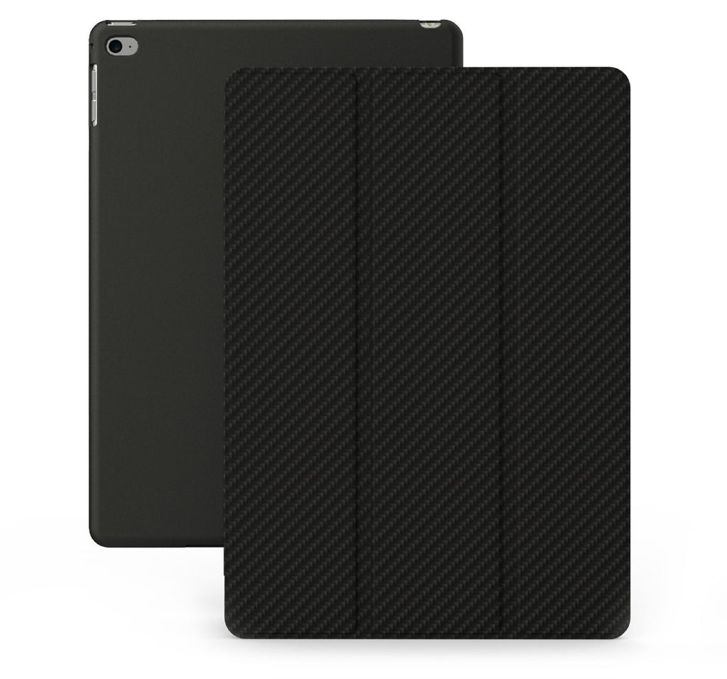 iPad Mini 4 Dual Carbon Fiber Black Case