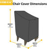 Stackable Chair Cover - Titan Grey