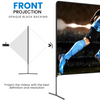 Projector Screen with Adjustable Height - 150 Inch