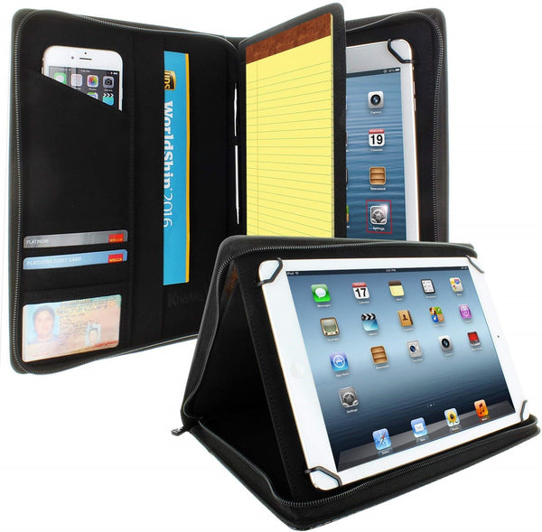 Universal Tablet Pad folio Zippered Case for 8.5'' up to 11'' tablets - Carbon Fiber - VC-universal-Carbon
