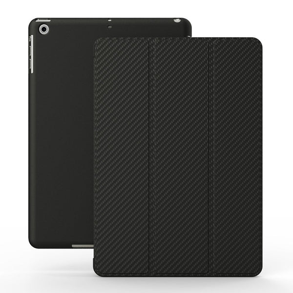 iPad 2/3/4/Retina Dual Carbon Fiber Black Case