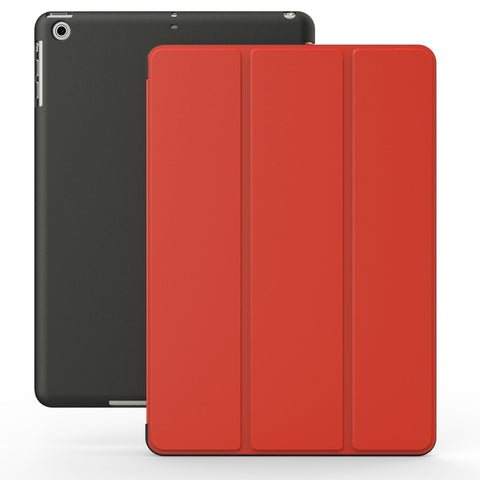iPad 2/3/4/Retina Dual Red Black Case